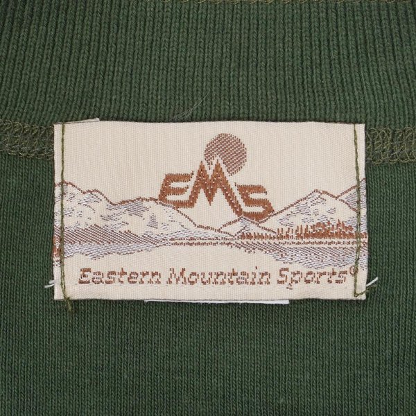 画像2: 80's EMS L/S ヘンリーネックカットソー (2)