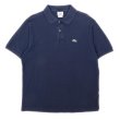 画像1: 00's LACOSTE ポロシャツ "DESIGNED IN FRANCE / NAVY" (1)