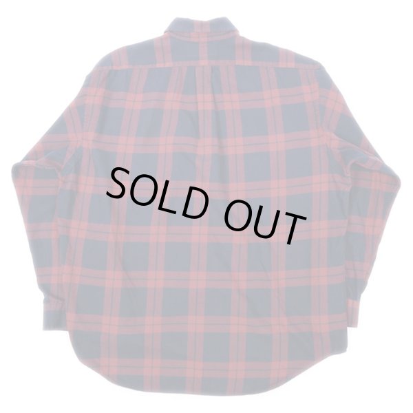 画像2: 90's Polo Ralph Lauren ボタンダウンシャツ “BIG SHIRT” (2)