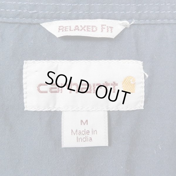 画像2: 00's Carhartt ボタンダウンシャツ (2)