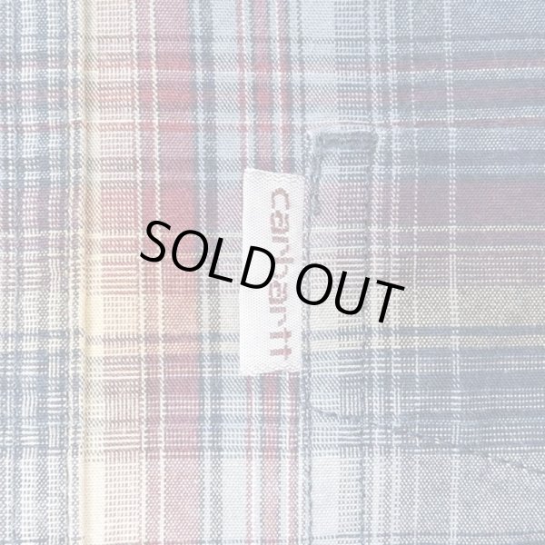 画像4: 00's Carhartt ボタンダウンシャツ (4)