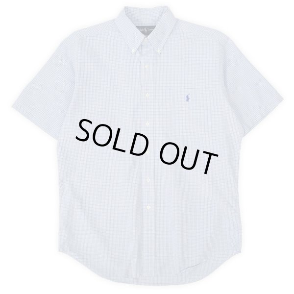 画像1: 90's Polo Ralph Lauren S/S ボタンダウンシャツ "CLASSIC FIT" (1)