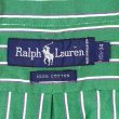 画像2: Early 90's Polo Ralph Lauren ボタンダウンシャツ "GREEN BASE" (2)