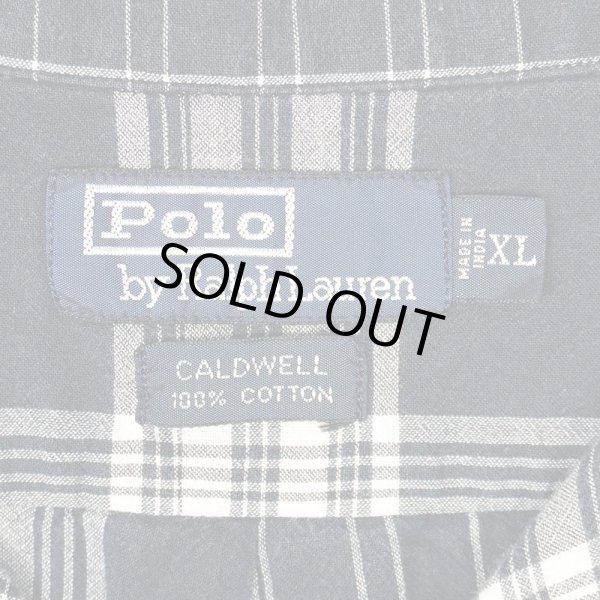 画像2: 90's Polo Ralph Lauren S/S オープンカラーシャツ "CALDWELL" (2)