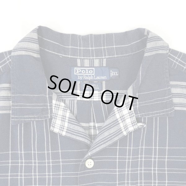 画像3: 90's Polo Ralph Lauren S/S オープンカラーシャツ "CALDWELL" (3)