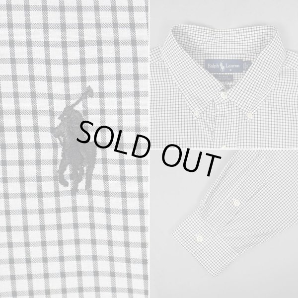 画像3: 90's Polo Ralph Lauren グラフチェック柄 ボタンダウンシャツ "BLAKE" (3)