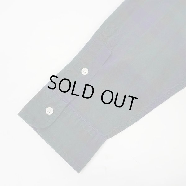 画像4: 90's Polo Ralph Lauren ボタンダウンシャツ "BLAIRE / BLACK OVER DYE" (4)