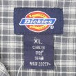 画像2: Late 90's Dickies S/S オープンカラーシャツ "GRAY Plaid" (2)