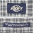 画像4: Late 90's Dickies S/S オープンカラーシャツ "GRAY Plaid" (4)