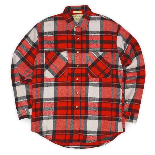画像1: 90's ST JOHN'S BAY ヘビーネルシャツ "BIG MAC FLANNEL / MADE IN USA" (1)