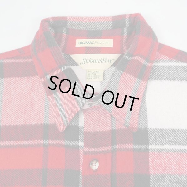 画像3: 90's ST JOHN'S BAY ヘビーネルシャツ "BIG MAC FLANNEL / MADE IN USA" (3)