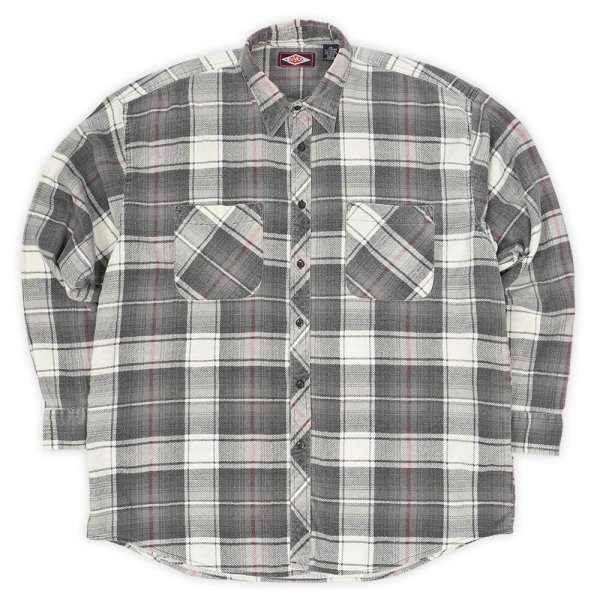 画像1: 80-90's BIG YANK プリントネルシャツ (1)