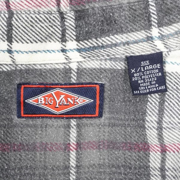 画像2: 80-90's BIG YANK プリントネルシャツ (2)