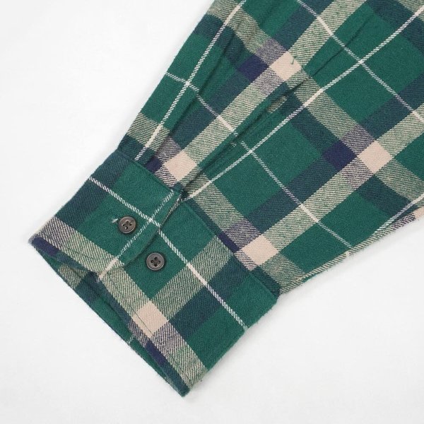 画像4: 90's TOWNCRAFT フランネル ボタンダウンシャツ (4)