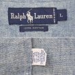 画像2: Early 90's Polo Ralph Lauren シャンブレー ボタンダウンシャツ (2)