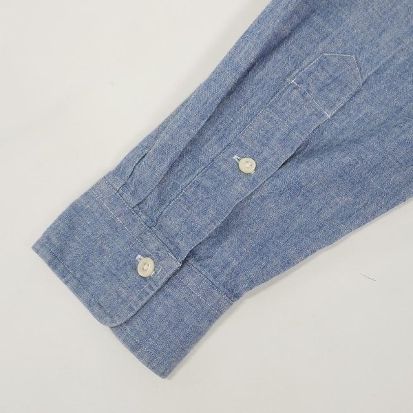 画像4: Early 90's Polo Ralph Lauren シャンブレー ボタンダウンシャツ (4)