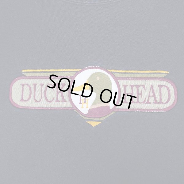 画像3: 90's DUCK HEAD ロゴ刺繍 スウェット "MADE IN USA" (3)