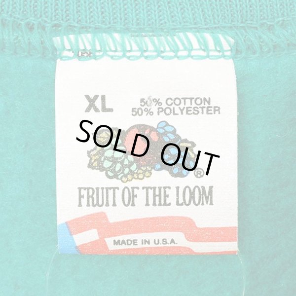 画像2: 90's Fruit of the loom ブランクスウェット "MADE IN USA / DEADSTOCK" (2)