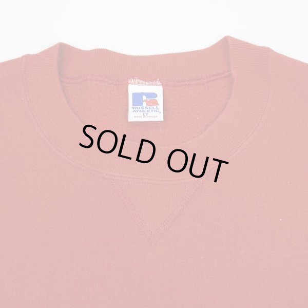 画像3: 90-00's RUSSELL ブランクスウェット “VERMILION RED” (3)