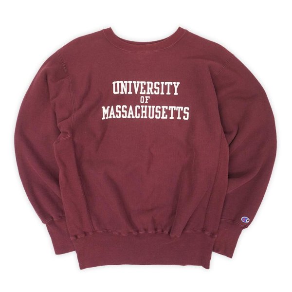 画像1: 90's Champion リバースウィーブスウェット "MADE IN USA / MASSACHUSETTS" (1)