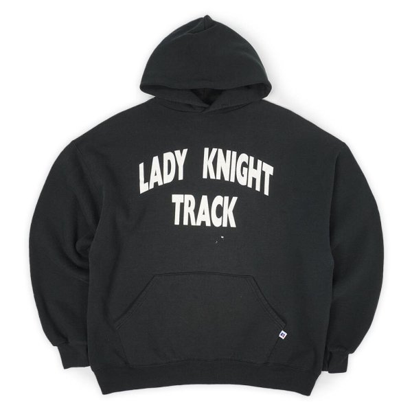 画像1: 90's RUSSELL スウェットパーカー "BLACK / MADE IN USA" (1)