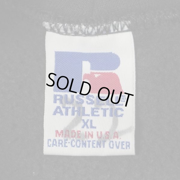 画像2: 90's RUSSELL スウェットパーカー "BLACK / MADE IN USA" (2)