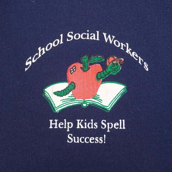 画像3: 90's JERZEES スウェットカーディガン "MADE IN USA" (3)