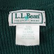 画像2: 90's L.L.Bean コットン ジープニット "MADE IN USA / GREEN" (2)