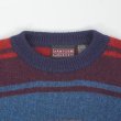 画像3: 90's JANTZEN マルチボーダー柄 ウールニット (3)