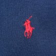 画像2: 00's Polo Ralph Lauren Vネック コットンニットベスト “NAVY” (2)