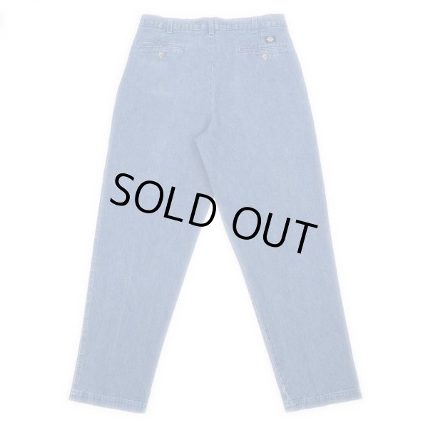 画像2: 90's DOCKERS 2タック デニムトラウザー "MADE IN USA" (2)