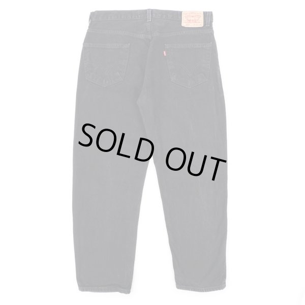 画像2: 00's Levi's 550 ブラックデニムパンツ “W36 L30” (2)