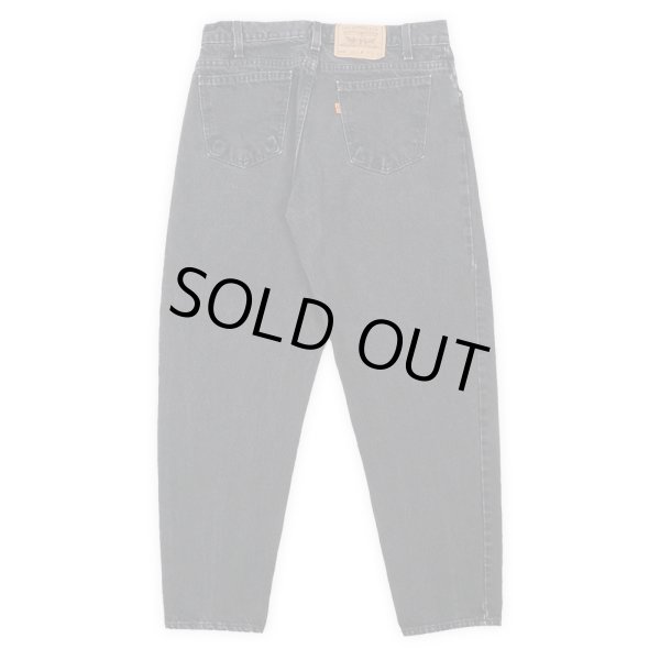 画像2: 90's Levi's 550 ブラックデニムパンツ "W33 L30 / MADE IN USA" (2)