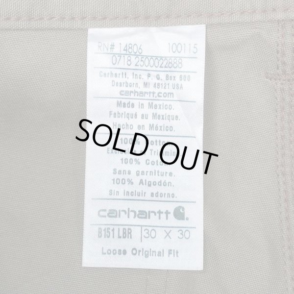 画像3: 00's Carhartt ライトダック ペインターパンツ "DEADSTOCK / W30 L30" (3)
