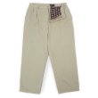 画像1: 00's Eddie Bauer ネルライナー 2タック チノトラウザー "BEIGE / W36 L30" (1)