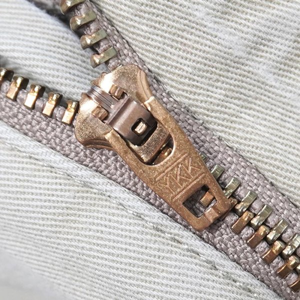 画像4: 00's Eddie Bauer ネルライナー 2タック チノトラウザー "BEIGE / W36 L30" (4)