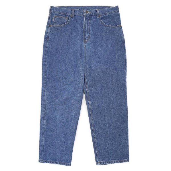 画像1: 00's Carhartt 5ポケット デニムパンツ "W36 L28" (1)