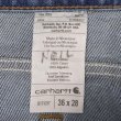 画像3: 00's Carhartt 5ポケット デニムパンツ "W36 L28" (3)