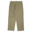 画像2: 90's LANDS' END 2タック チノトラウザー "LIGHT BROWN / W35" (2)