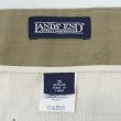 画像3: 90's LANDS' END 2タック チノトラウザー "LIGHT BROWN / W35" (3)