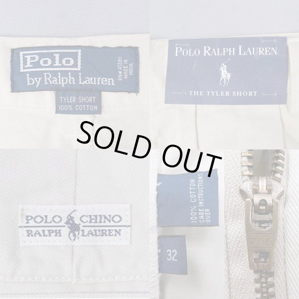 画像3: 90's Polo Ralph Lauren 2タック チノショーツ “DEADSTOCK / TYLER SHORT” (3)