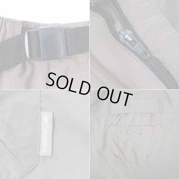 画像4: 00's Columbia ナイロンカーゴショーツ "BROWN" (4)