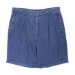 画像1: 90's DOCKERS 2タック デニムショーツ "MADE IN USA" (1)