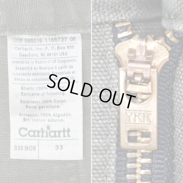 画像4: 00's Carhartt ダックペインターショーツ "B25MOS / W33" (4)