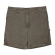 画像1: 90-00's Carhartt ダックペインターショーツ "DARK BROWN" (1)