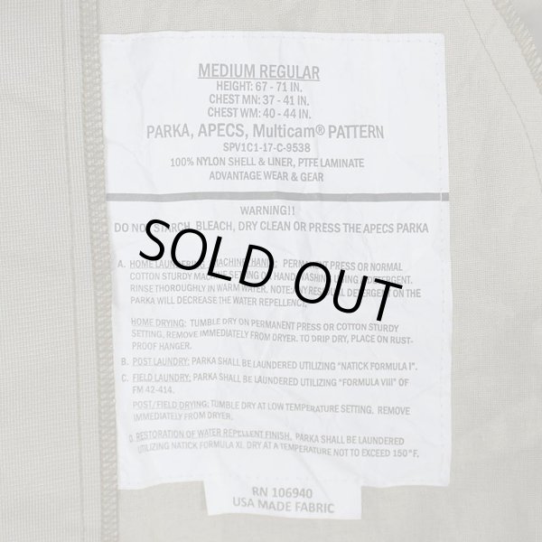 画像3: 00's US.Armed Forces APECS GORE-TEX パーカー "MEDIUM-REGULAR" (3)