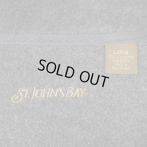 画像2: 90-00's ST JOHN'S BAY ハーフジップ フリースジャケット "DEADSTOCK" (2)