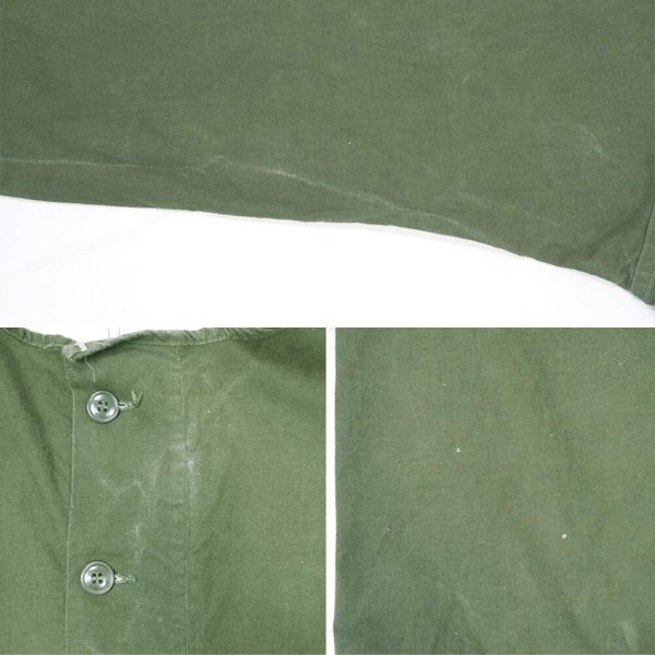 画像4: 60's US.ARMY ガスプロテクティブコート "SMALL" (4)