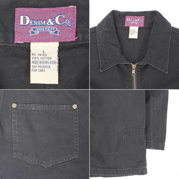 画像3: 00's Denim & Co. コットンシャツジャケット (3)