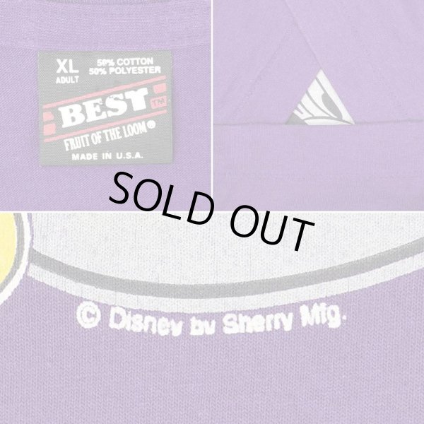 画像3: 90's Minnie Mouse 両面プリントTシャツ "MADE IN USA" (3)